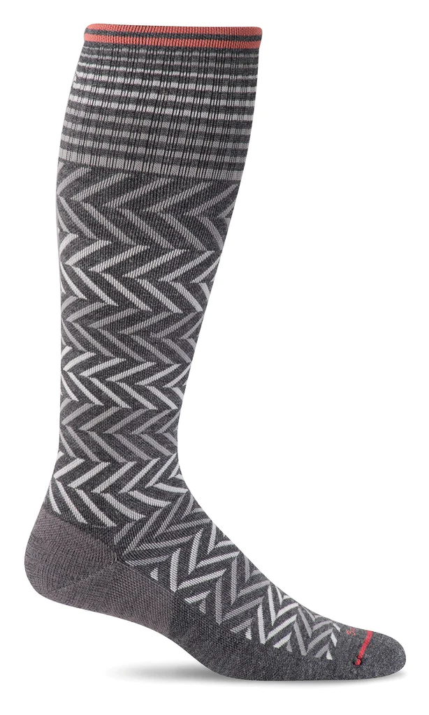 Sockwell Women's 15-20mmHg Compression Socks Chevron