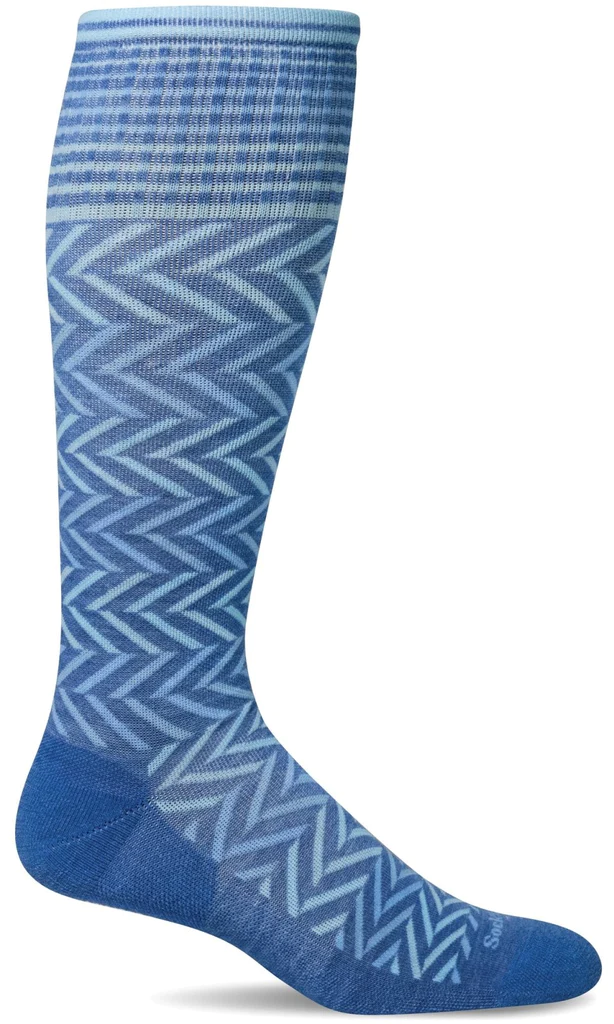 Sockwell Women's 15-20mmHg Compression Socks Chevron