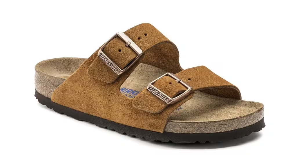 Birkenstock Arizona Suede Leather Sandal
