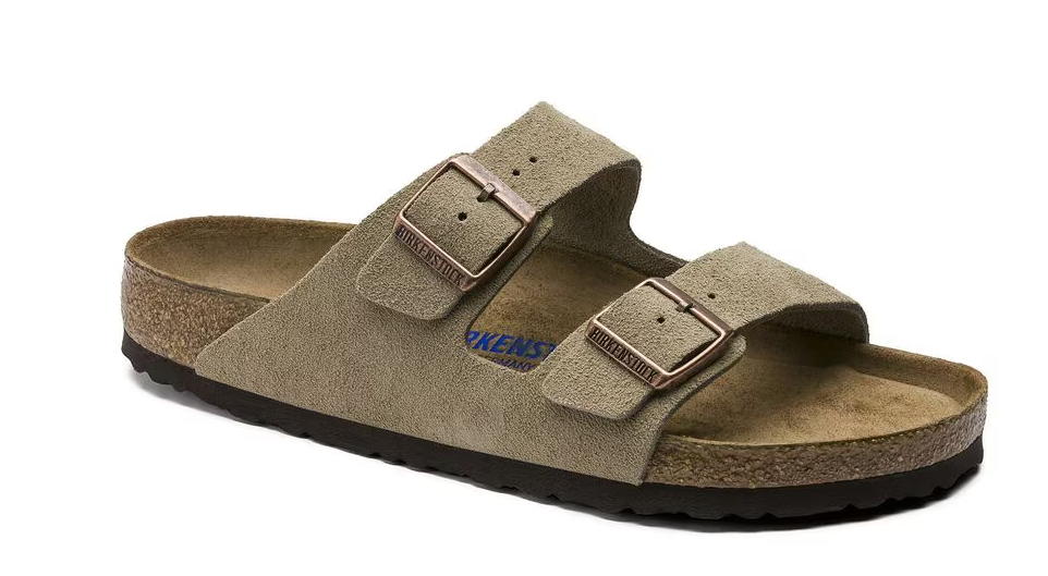 Birkenstock Arizona Suede Leather Sandal