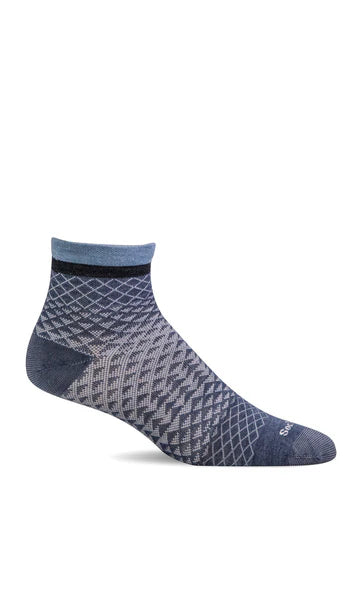 Sockwell Women's Plantar Ease Quarter Socks