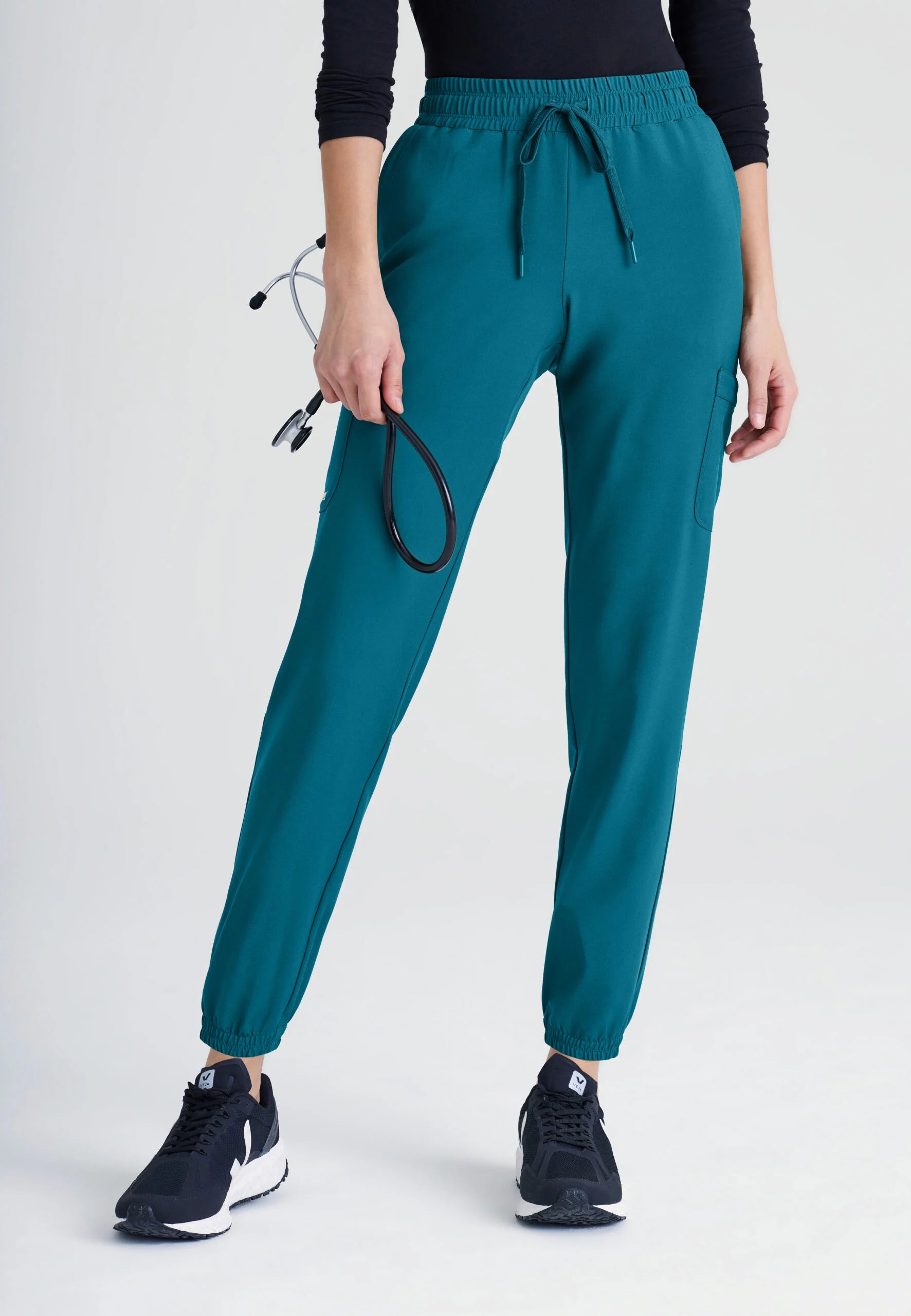 Women's Grey's Anatomy Cargo Jogger Pant- Petite