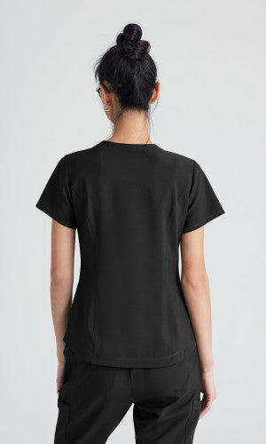 Grey's Anatomy Women's Piped VNeck Top