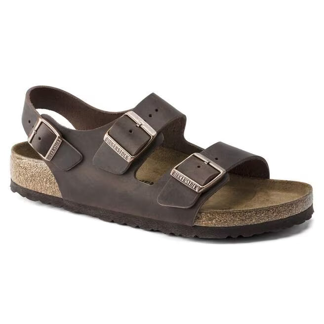 Birkenstock Milano Oiled Leather Sandal