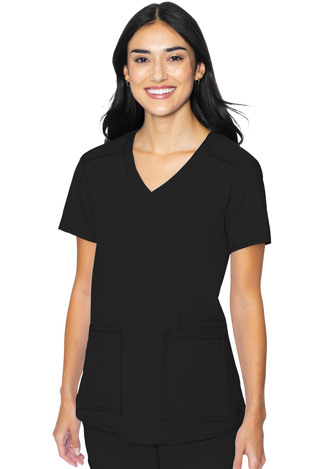 Med Couture Women's 3 Pocket Top