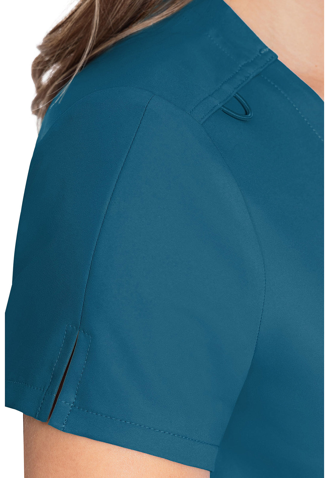 Med Couture One Pocket Tuck-In Top