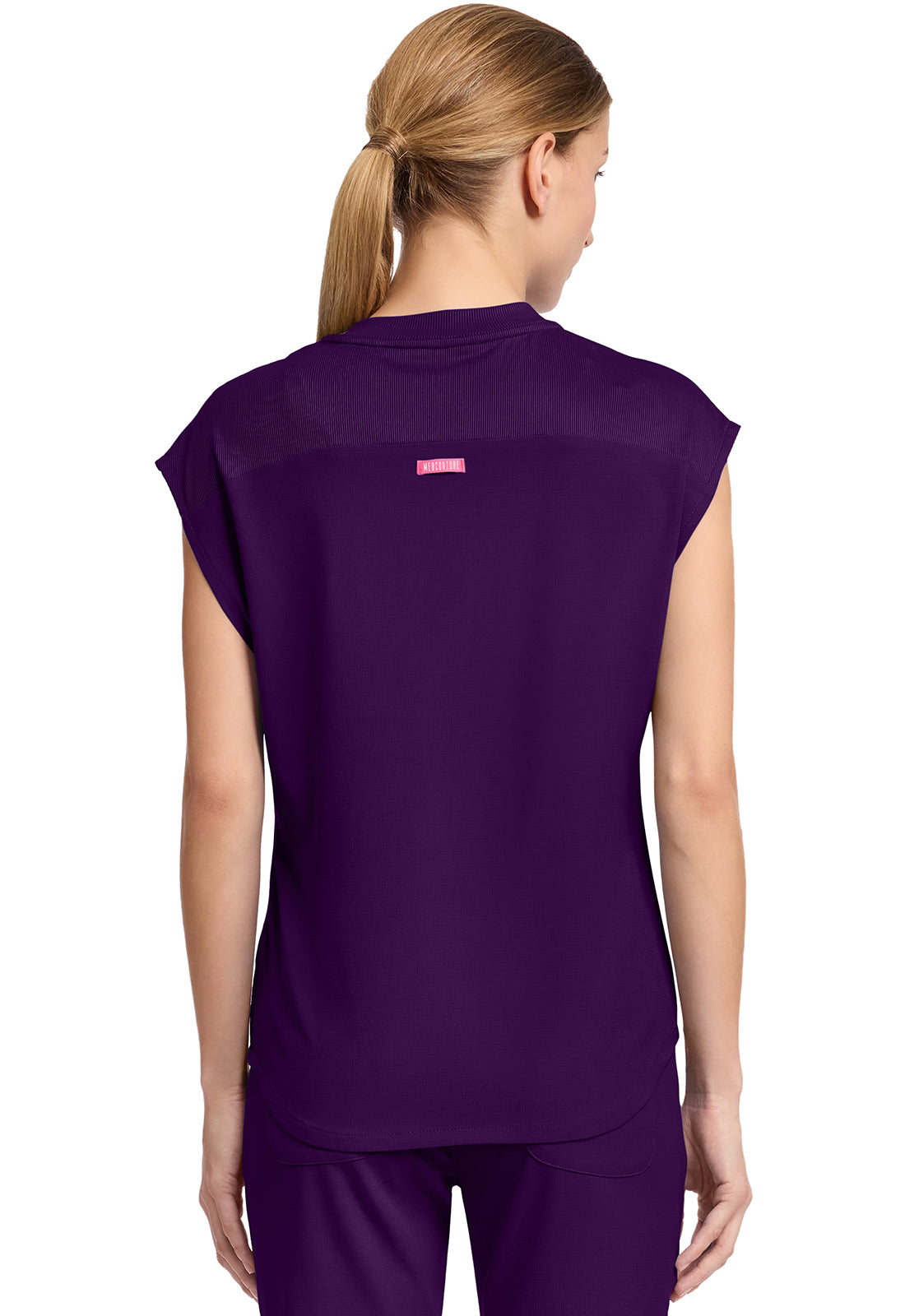 Med Couture Women's Round Neck Tuckable Top