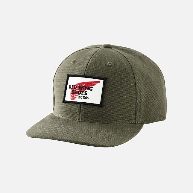 Red Wing Embroidered Logo Ball Cap