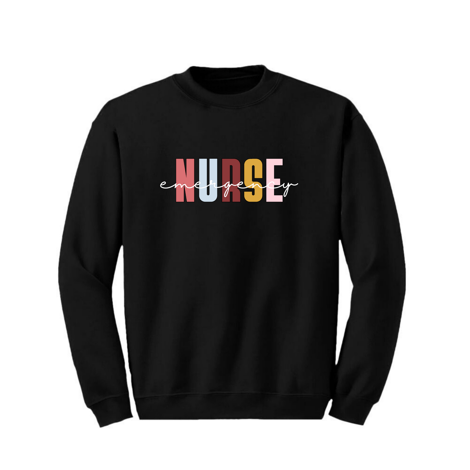 Nurse Crewneck & T-Shirt - Customizable