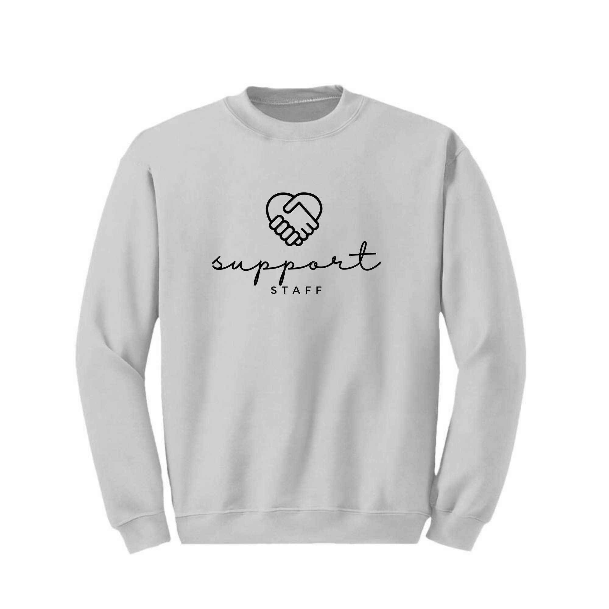 Support Staff Crewneck & T-Shirt