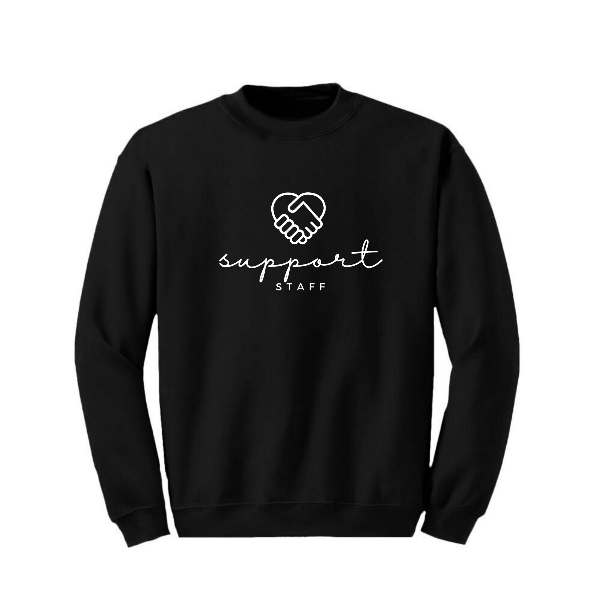 Support Staff Crewneck & T-Shirt