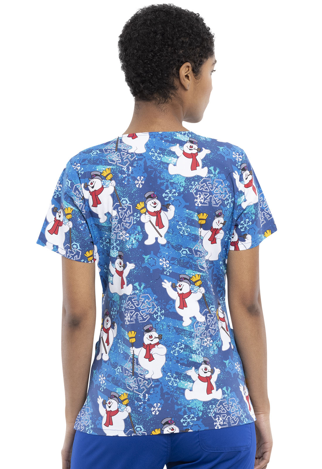 Tooniforms V-Neck Print Top