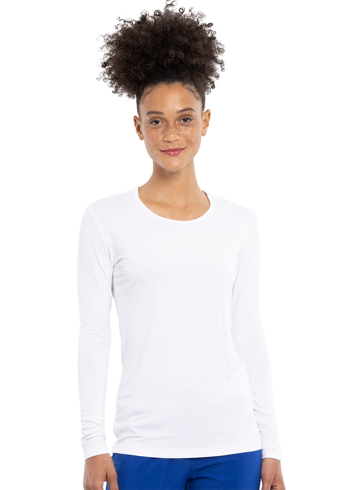 Cherokee Long Sleeve Underscrub Knit Tee