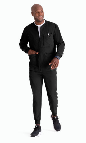 Grey's Anatomy Men's React Zip Front Warm Up Jacket