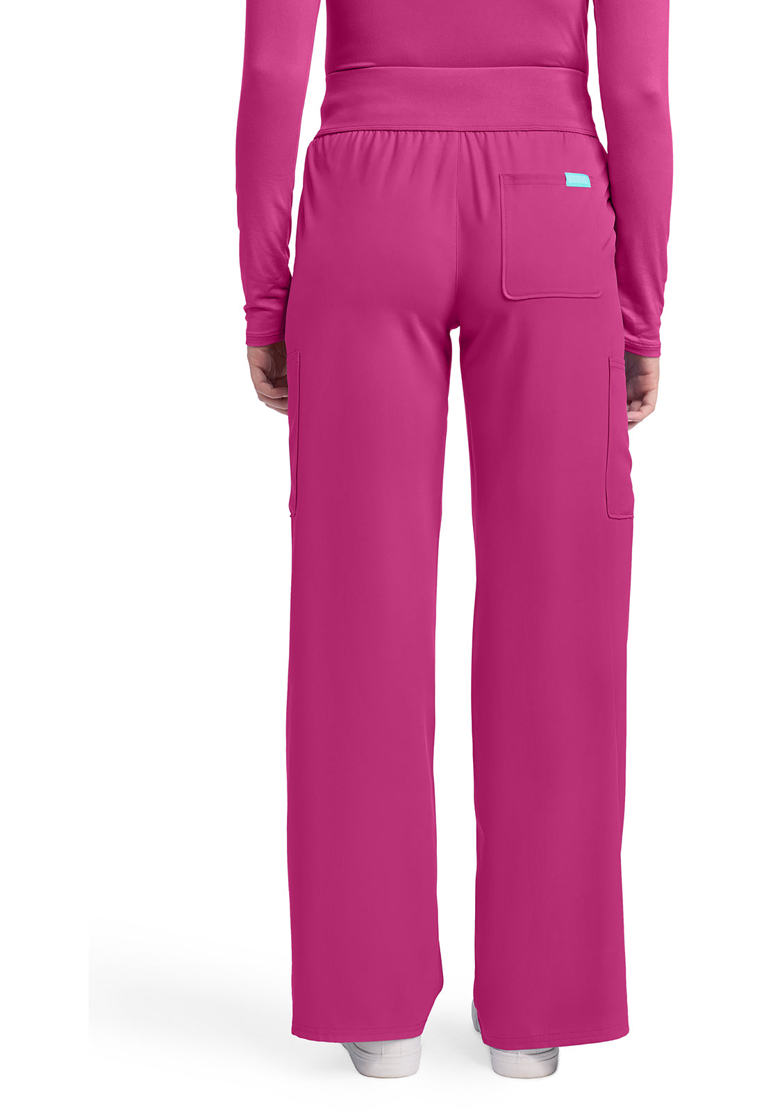 Med Couture Women's Insight 5-Pocket Ruched Wide Leg Pant