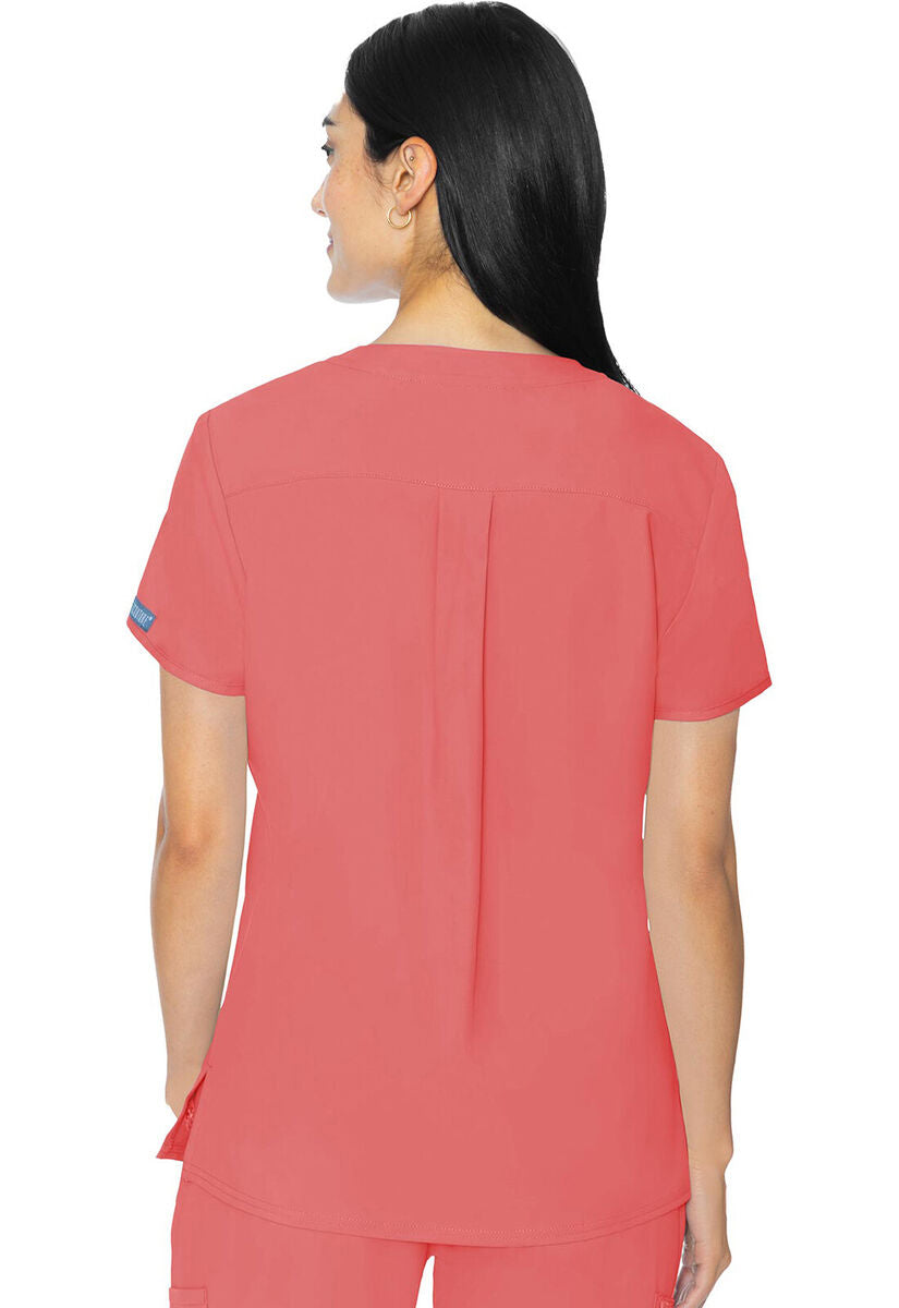 Med Couture One Pocket Tuck-In Top