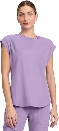 Med Couture Women's Round Neck Tuckable Top
