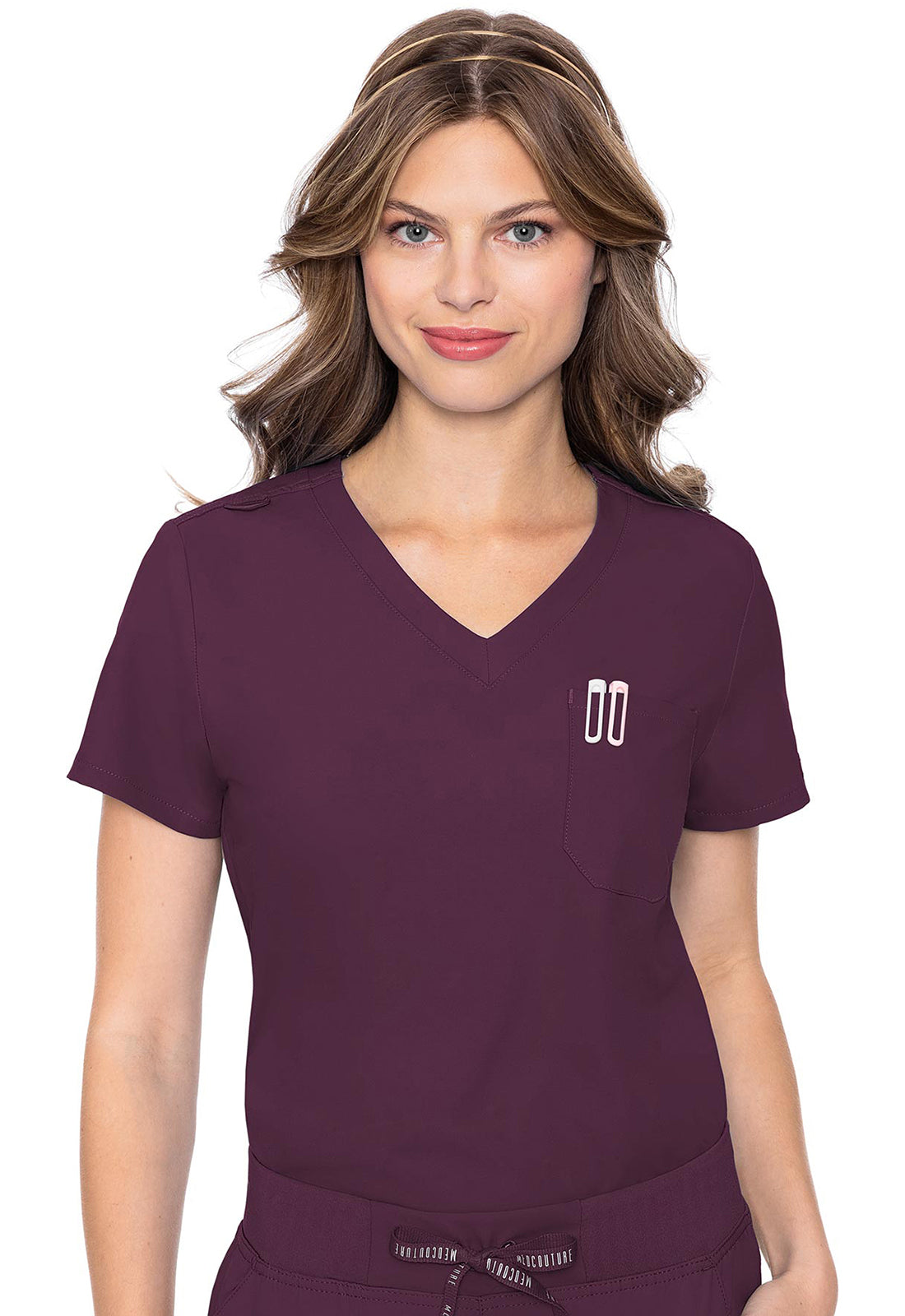 Med Couture One Pocket Tuck-In Top