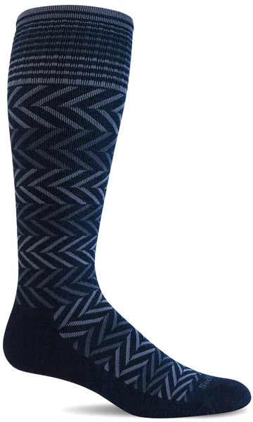 Sockwell Women's 15-20mmHg Compression Socks Chevron