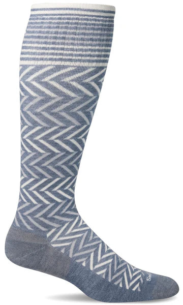 Sockwell Women's 15-20mmHg Compression Socks Chevron