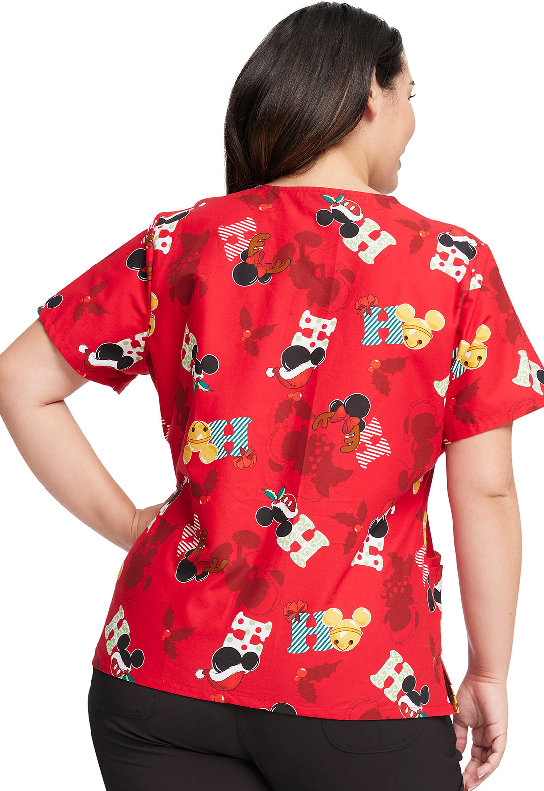 Tooniforms V-Neck Print Top